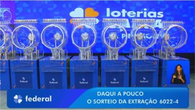 Loteria Federal 6022 agora: resultado e premiação de sábado, 29/11