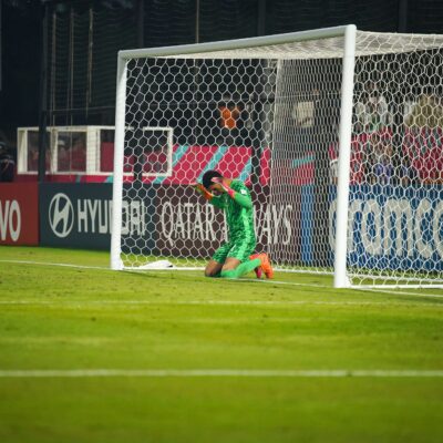 Goleiro João Pedro garante classificação do Brasil no mundial sub-17, para a segunda rodada do mata-mata, tanto no tempo normal, assim como nos pênaltis | NelsonTreme/CBF