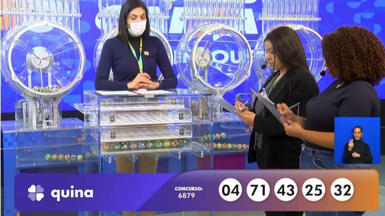 Quina Acumulou! Confira agora o resultado e os números sorteados no concurso 6879 desta sexta-feira, 14/11