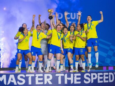 Brasil conquista o primeiro Mundial Feminino de Futsal ao vencer Portugal por 3 a 0