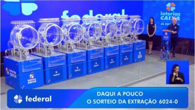 Loteria Federal 6024 agora: resultado e premiação de sábado, 06/12