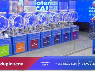 Resultado da Dupla Sena agora: números sorteados no concurso 2897, premiação, dezenas e apostas ganhadoras de quarta-feira, 10/12