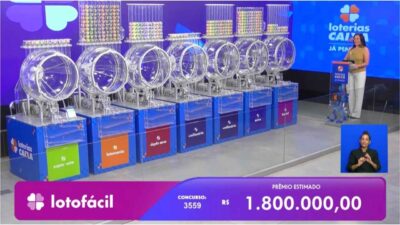 Resultado da Lotofácil agora: números sorteados no concurso 3559, premiação, dezenas e apostas ganhadoras de quarta-feira, 10/12