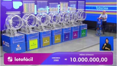 Resultado da Lotofácil agora: números sorteados no concurso 3560, premiação, dezenas e apostas ganhadoras de quinta-feira, 11/12