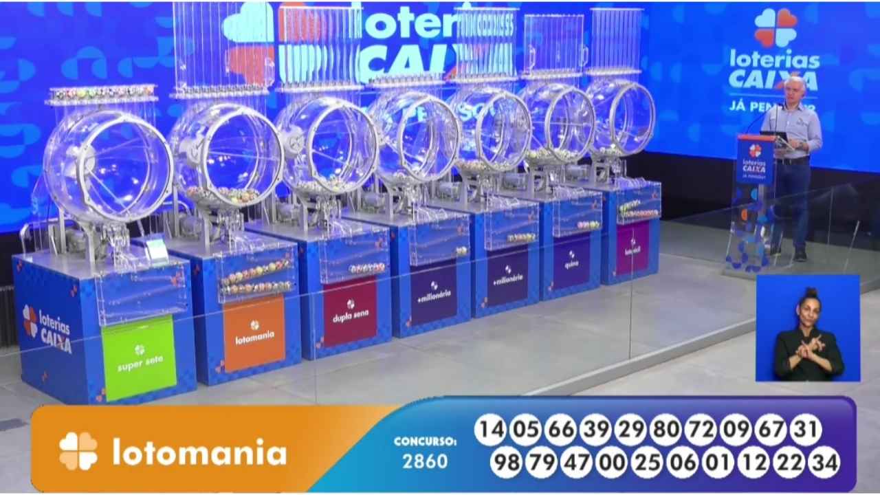 Resultado da Lotomania agora: números sorteados no concurso 2860, premiação, dezenas e apostas ganhadoras de quarta-feira, 10/12
