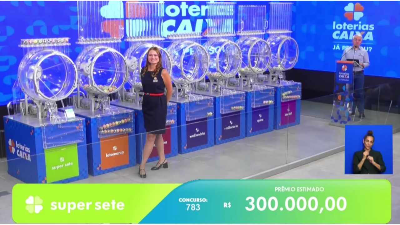 Resultado da Super Sete agora: números sorteados por coluna no concurso 783, premiação, dezenas e apostas ganhadoras de quarta-feira, 10/12