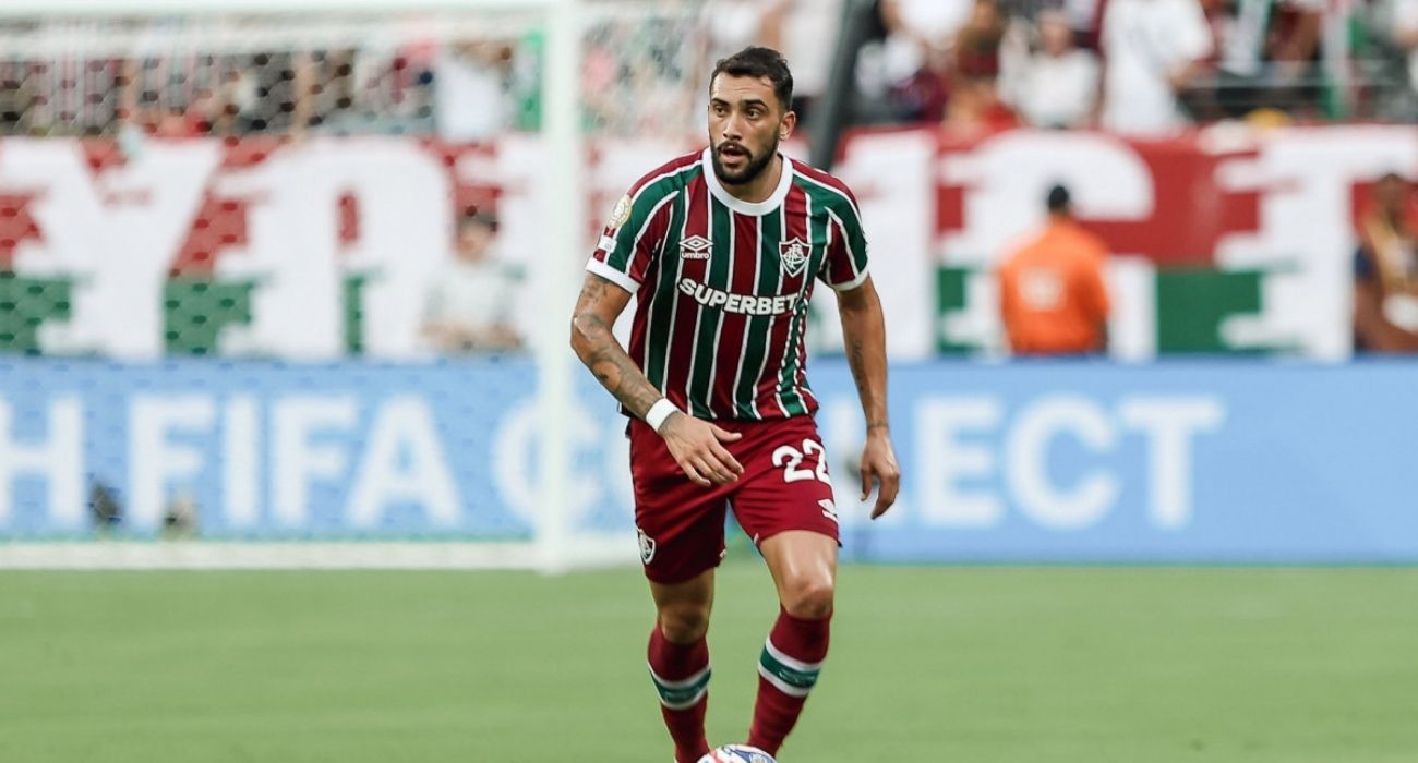 Zagueiro Freytes em partida do Fluminense pelo Mundial de Clubes
