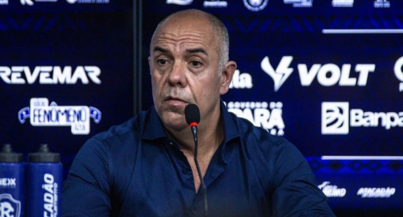 Marcos Braz durante jogo do Remo na Série B