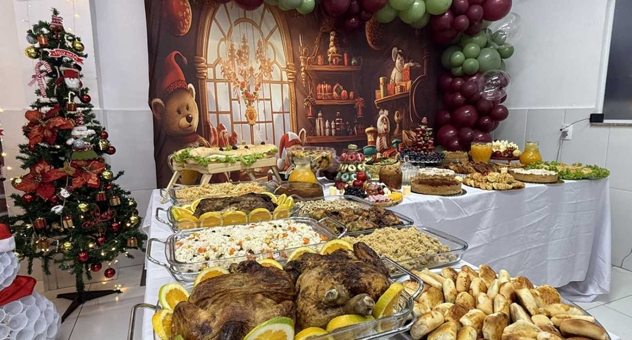 Ceia de Natal é servida em unidades de saúde de São Gonçalo