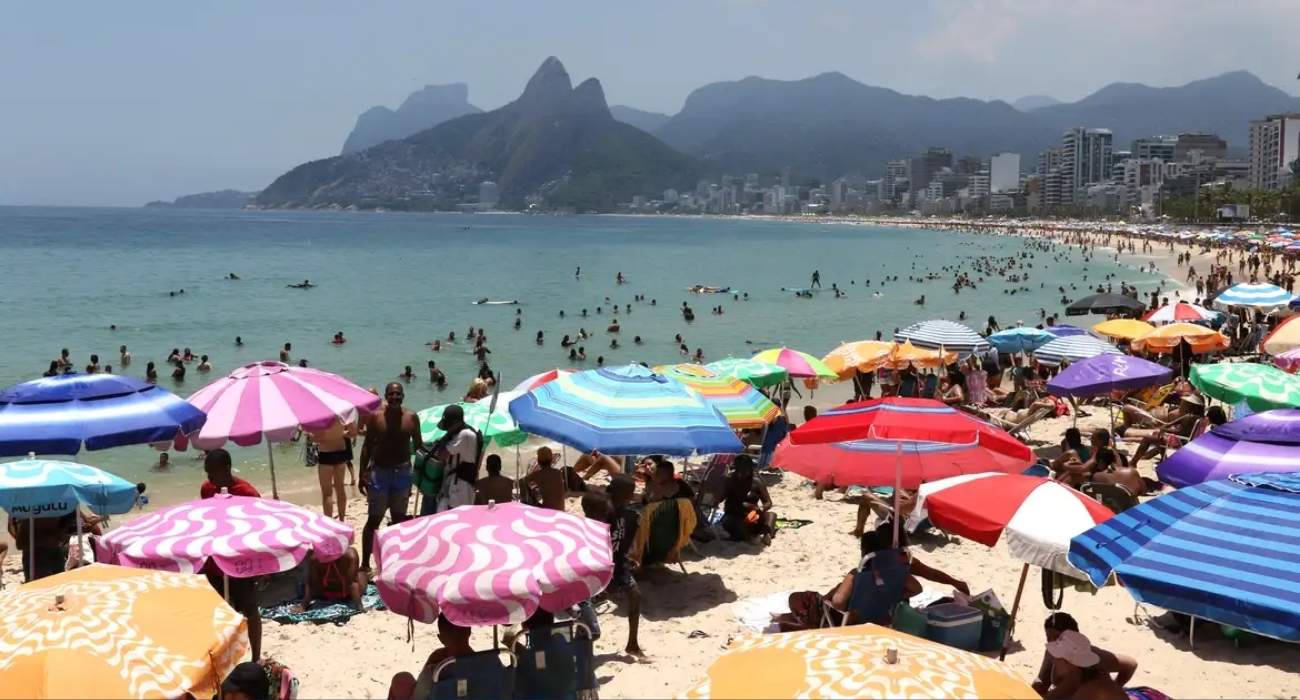 Termômetro marca altas temperaturas no Rio em nível de calor 3
