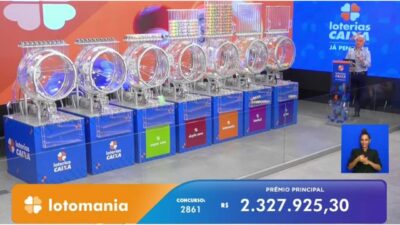 Resultado da Lotomania agora: números sorteados no concurso 2861, premiação, dezenas e apostas ganhadoras de sexta-feira, 12/12