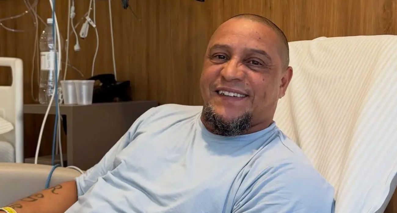 Roberto Carlos durante evento público recente