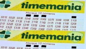 Resultado da Timemania agora: Concurso 2362 acumula e próximo prêmio vai a R$ 9,4 milhões na quinta-feira