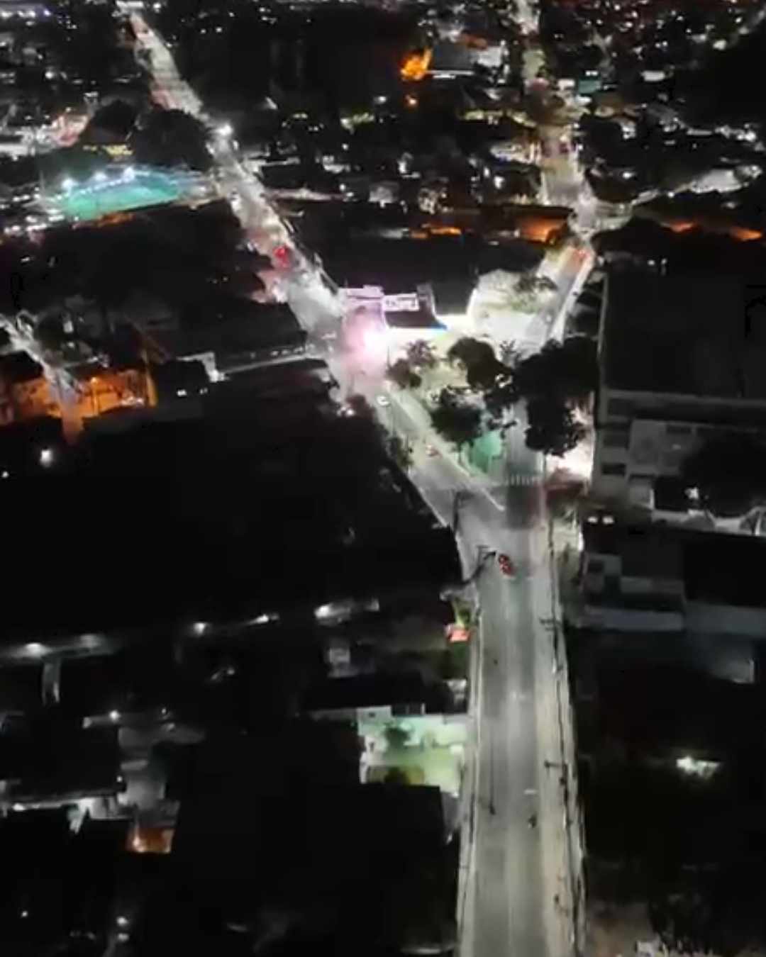 Rua do bairro Barreto com nova iluminação de LED em Niterói Rua do bairro Barreto com nova iluminação de LED em Niterói
