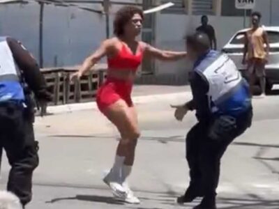 Mulher agride policiais do Segurança Presente na Baixada Fluminense