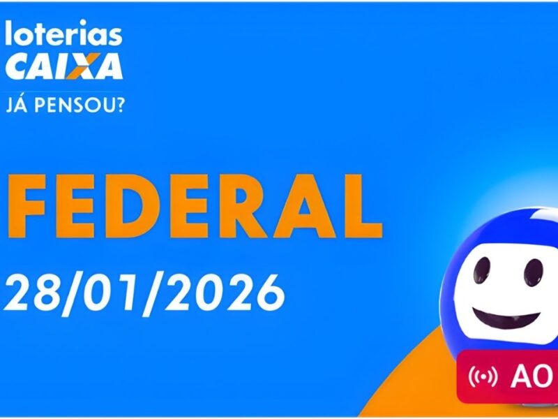 Resultado da Loteria Federal 6027 agora: premiação de quarta-feira, 28/01