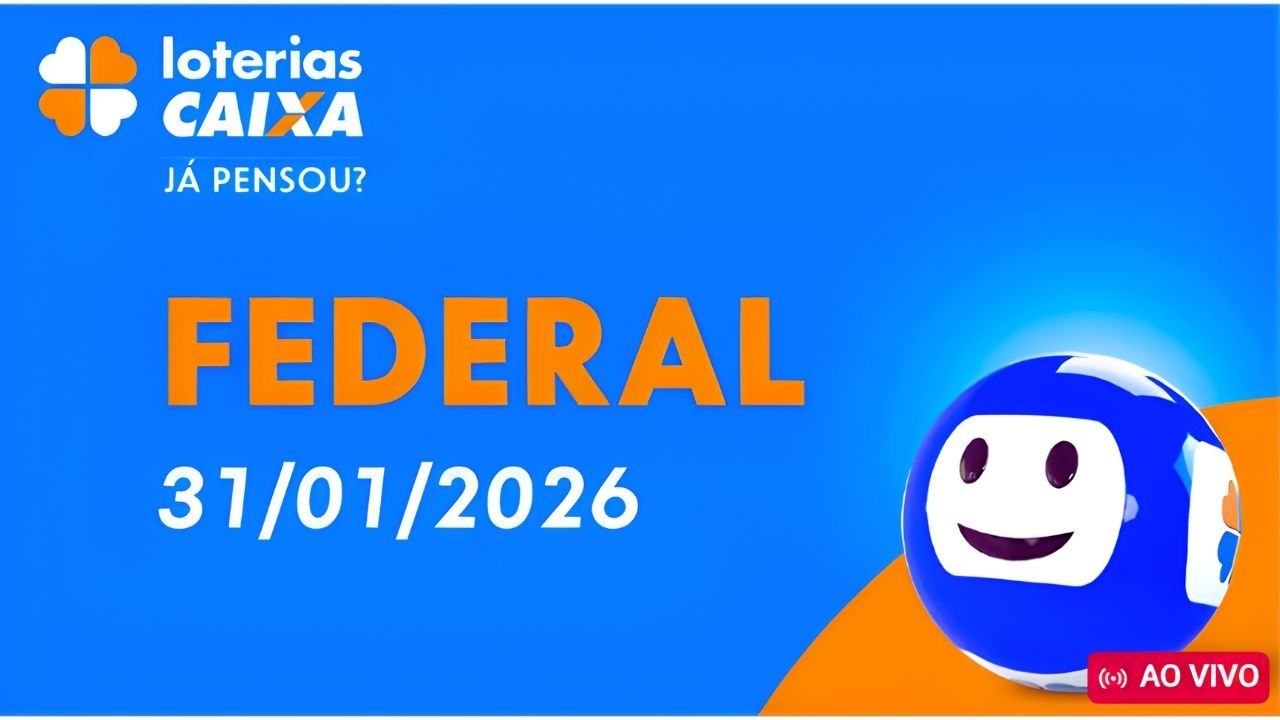 Resultado da Loteria Federal 6038 agora: premiação de Sábado, 31/01