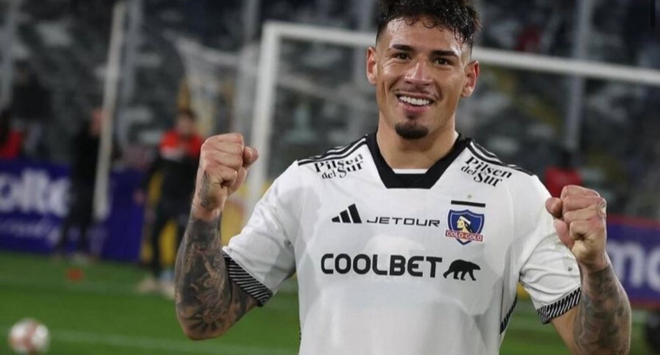 Alan Saldívia em jogo do Colo-Colo