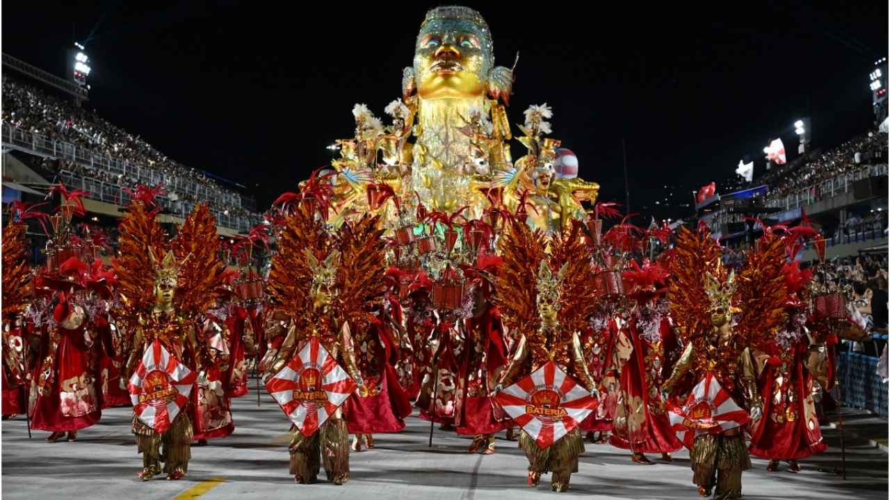 Guardiões do segundo casal de Mestre-Sala e Porta-Bandeira | Alex Ferro/Riotur