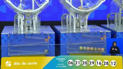 Resultado da Dia de Sorte agora: Mês da Sorte e números sorteados no concurso 1172, premiação, dezenas e apostas ganhadoras de terça-feira, 03/02/2026, com rateio da premiação oficial - tudo ao vivo | Enzo Carvalho/Folha do Leste