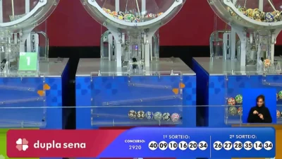 Dupla Sena Agora: resultado do concurso 2920 após sorteio dos números que formaram o resultado desta segunda-feira, 02/02, com rateio da premiação oficial - tudo ao vivo | Enzo Carvalho/Folha do Leste 
