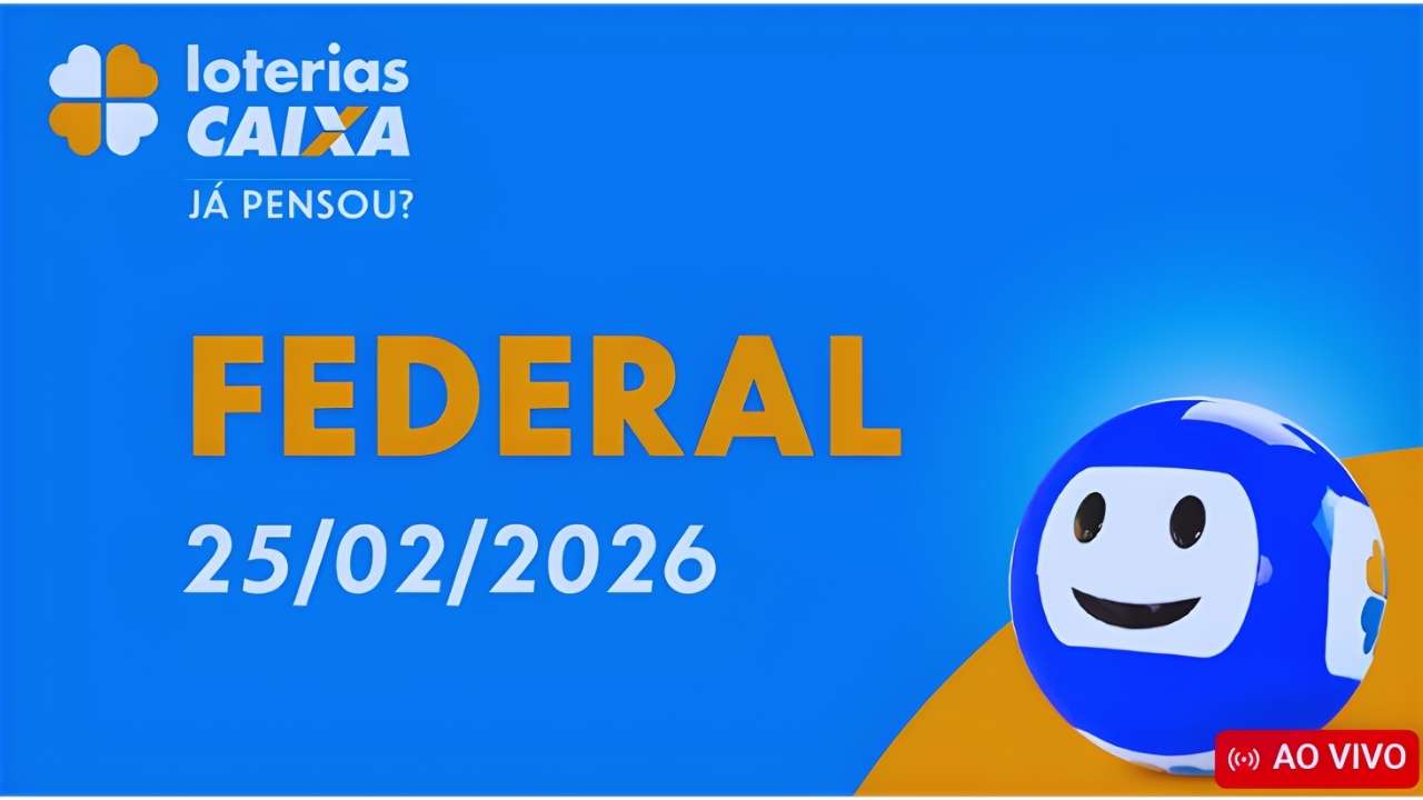 Loteria Federal 6044 agora: resultado do sorteio e prêmios de quarta-feira, 25/02