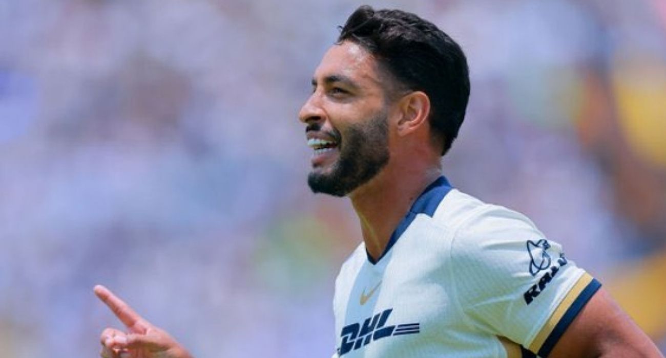 Nathan Silva durante partida pelo Pumas Nathan Silva durante partida pelo Pumas