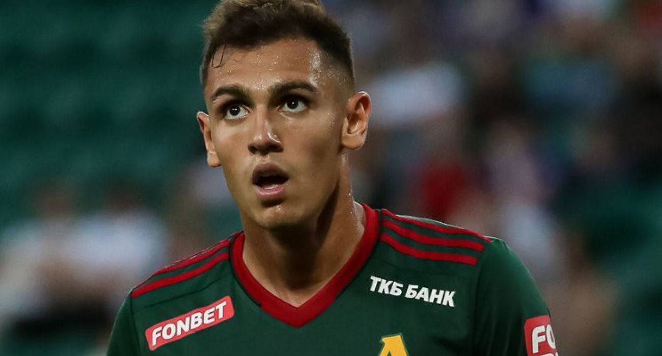 Lucas Fasson em ação pelo Lokomotiv de Moscou Lucas Fasson em ação pelo Lokomotiv de Moscou