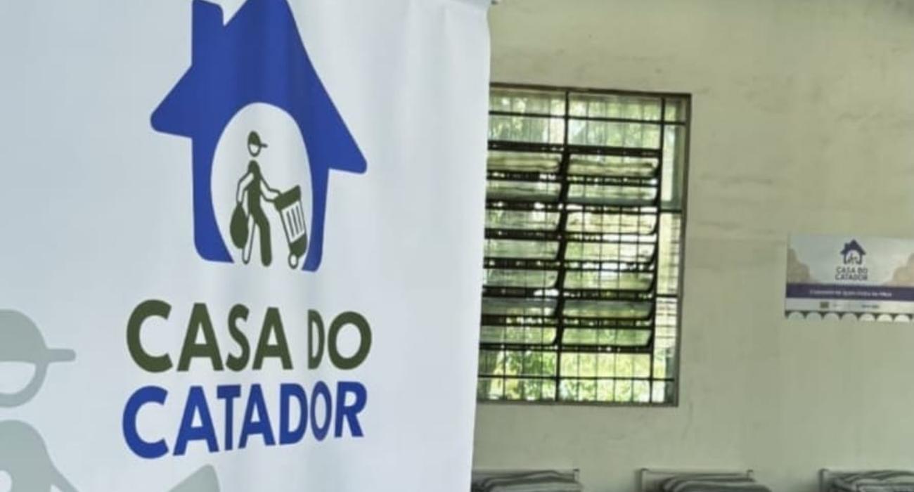 Catadores de materiais recicláveis atendidos pela Casa do Catador no Carnaval do Rio