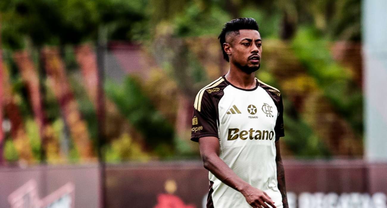 Jogadores do Flamengo antes de partida no Maracanã pelo Campeonato Carioca 2026