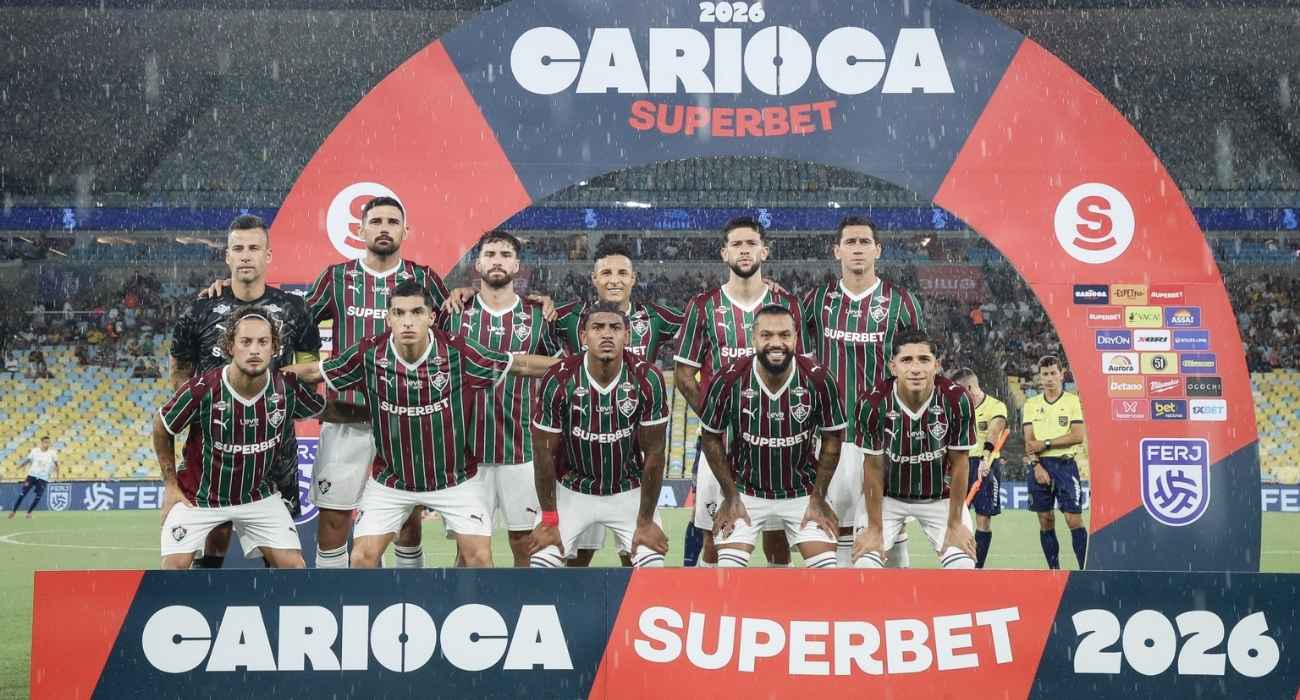 Time titular do Fluminense para partida contra o Maricá, no Maracanã