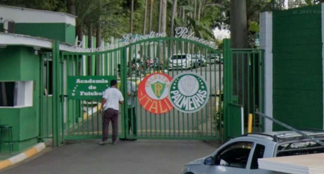 João Carlos Mansur durante evento ligado ao Palmeiras João Carlos Mansur durante evento ligado ao Palmeiras