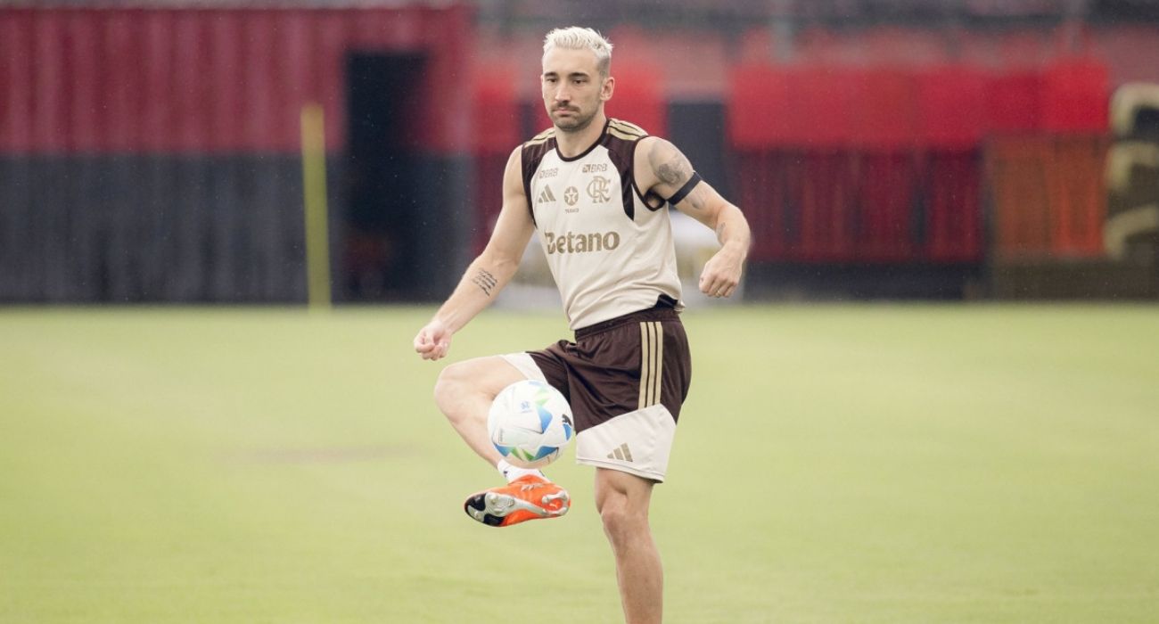 Léo Ortiz em partida do Flamengo no Maracanã Léo Ortiz em partida do Flamengo no Maracanã
