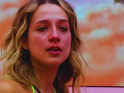 Imagem da gaúcha Samira, nova líder do BBB 26 após vencer prova nesta quinta-feira, 26/02