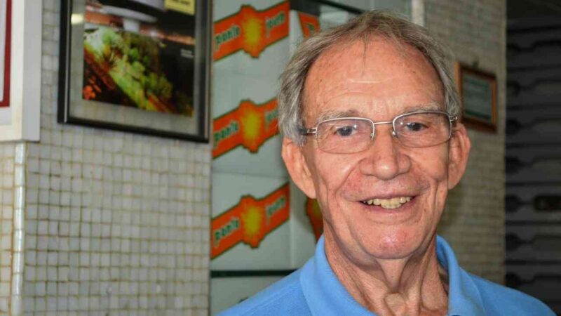 Jerônimo fundou a lanchonete Ponto Jovem em 1975. Foto: Reprodução/Facebook