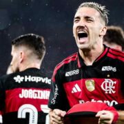 Léo Ortiz fez um dos gols em jogo onde o Flamengo venceu fácil o Remo por 3 a 0. Foto:Gilvan de Souza/C.R.Flamengo.