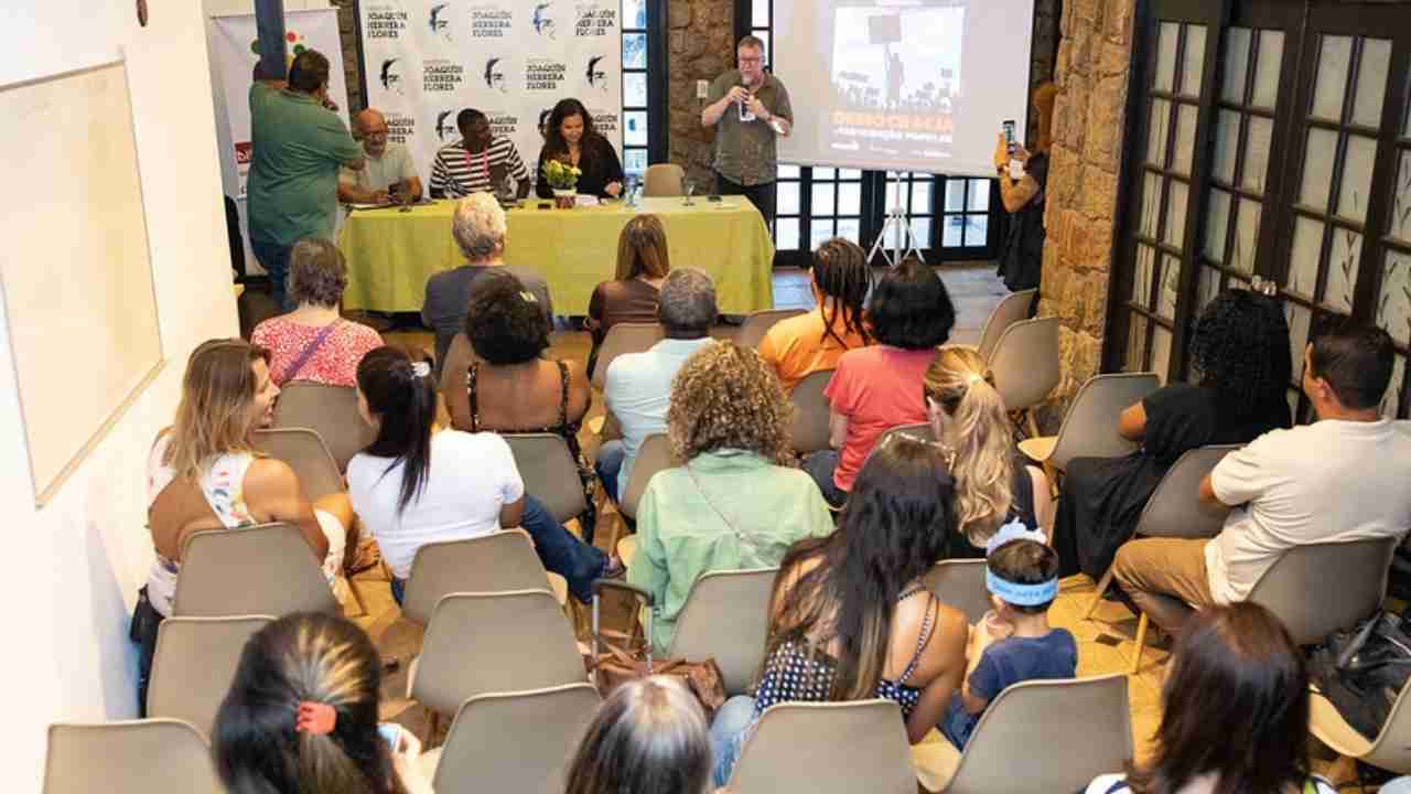 Maricá realizou seminário sobre democracia no Programa Marielle Franco. Foto: Elsson Campos.