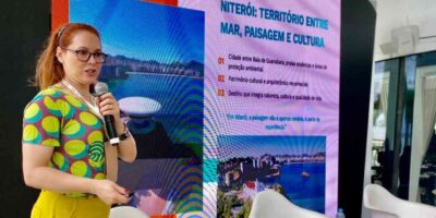 presença no TurisMall, evento sobre turismo no Museu do Amanã. Foto: Divulgação.