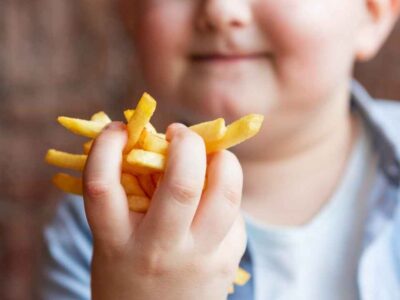 Batata frita é um alimento que pode fazer a criança desenvolver obesidade. Foto: Reprodução/internet.