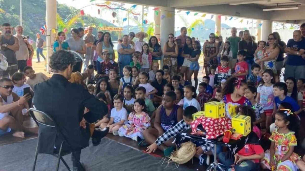 Projeto Caixa Mágica realiza ação social neste sábado (28) em Piratininga. Foto: Divulgação.