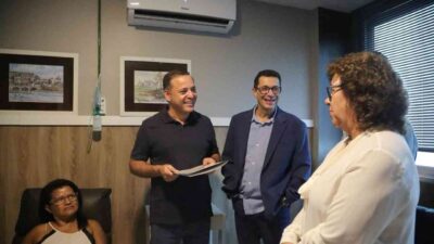 Prefeito Rodrigo Neves visita clínica parceira do programa Fila Zero. Foto: Evelen Gouveia.