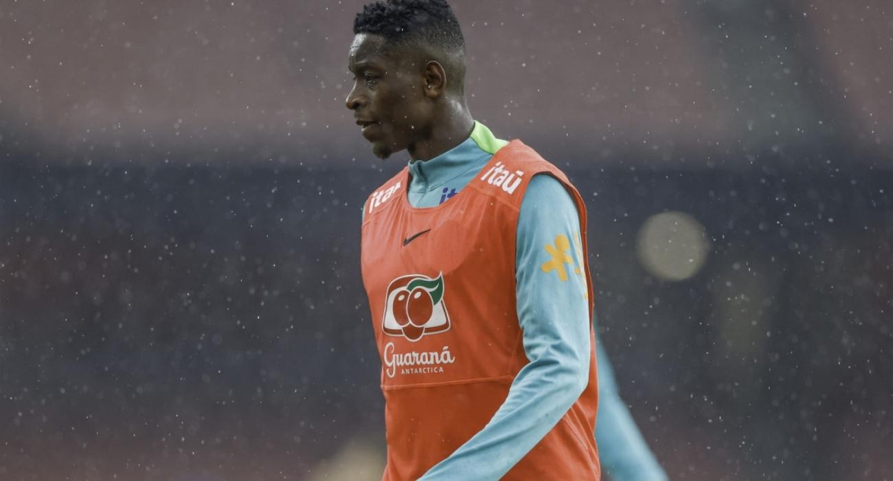 Jogadores da Seleção Brasileira em treino nos Estados Unidos