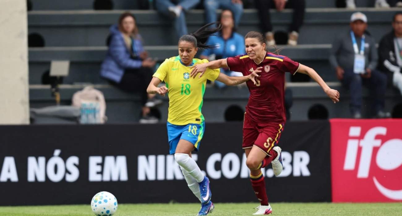 Seleção brasileira feminina enfrenta a Venezuela em amistoso disputado no México