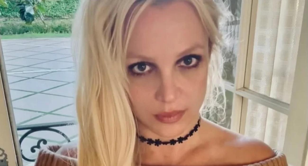 Britney Spears durante aparição pública nos Estados Unidos