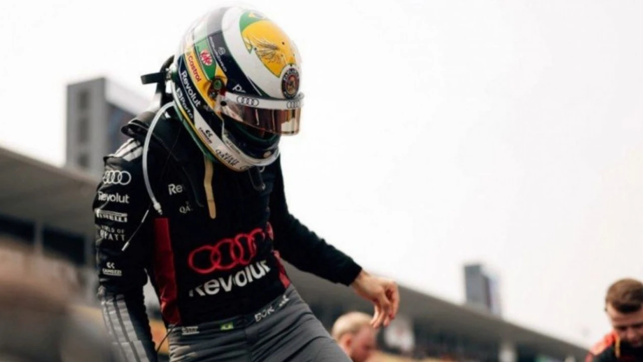 Gabriel Bortoleto durante o GP do Japão 2026 no circuito de Suzuka