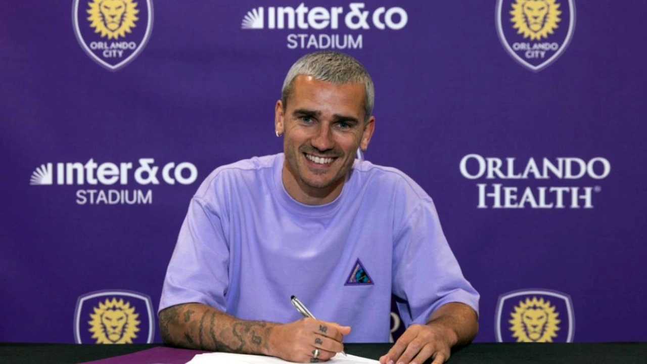 Antoine Griezmann acerta transferência para o Orlando City