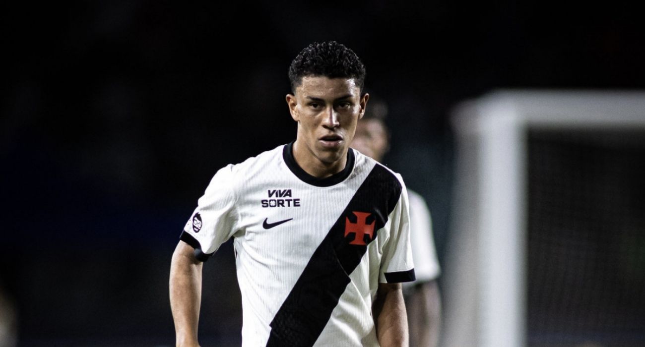 Johan Rojas durante partida do Vasco da Gama em São Januário