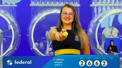 Resultado da Loteria Federal 6052 de quarta-feira, 25/03: Extração Quartou, da Loterias Caixa,