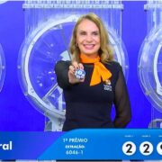 Garota da Sorte apresenta o último número da dezena de milhar do 1º prêmio do Concurso 6046 da Loteria Federal desta quarta-feira, 04/03, completando o resultado que o Folha do Leste publica agora nesta reportagem | Reprodução @CanalCaixa