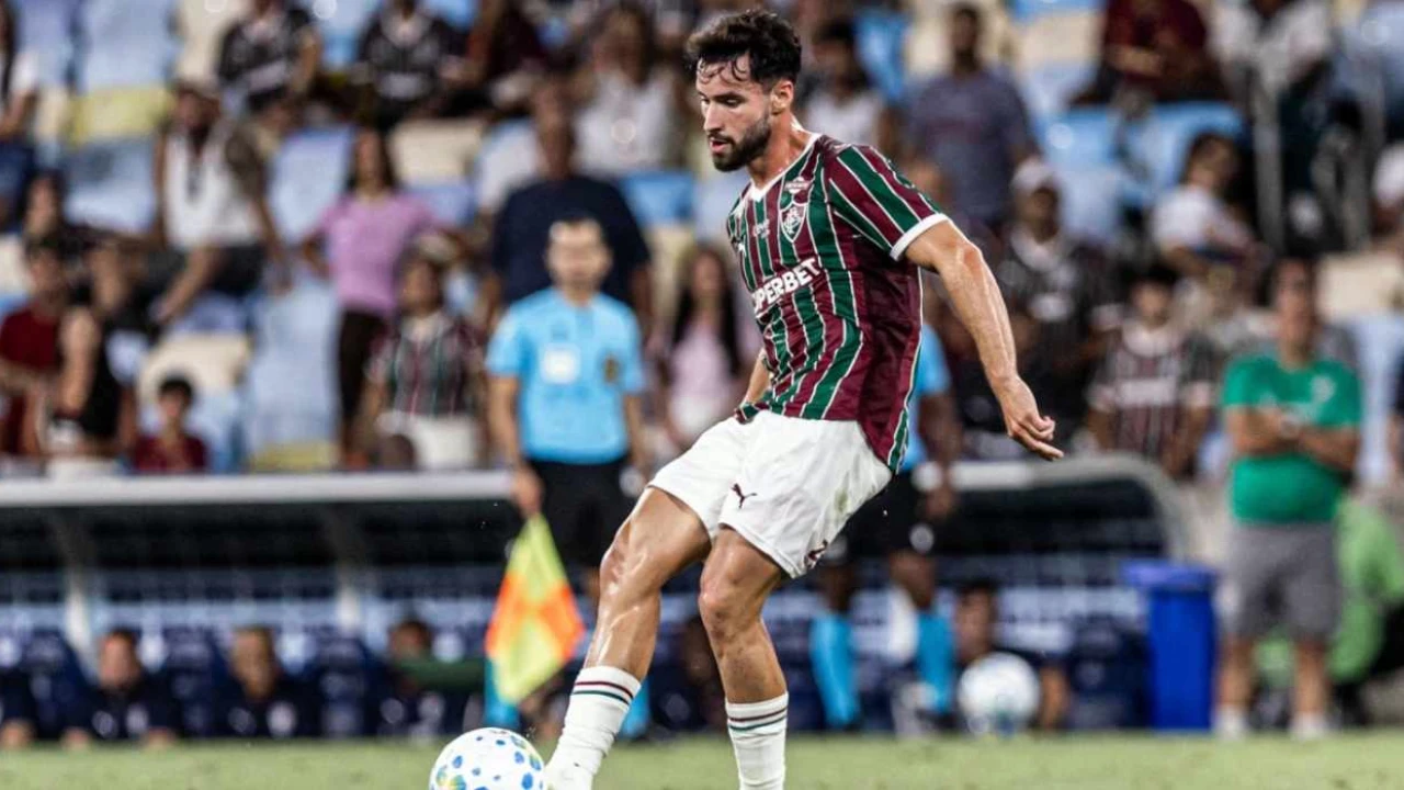 Martinelli em ação pelo Fluminense no Brasileirão 2026 Martinelli em ação pelo Fluminense no Brasileirão 2026